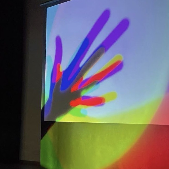 Light and sound energy show